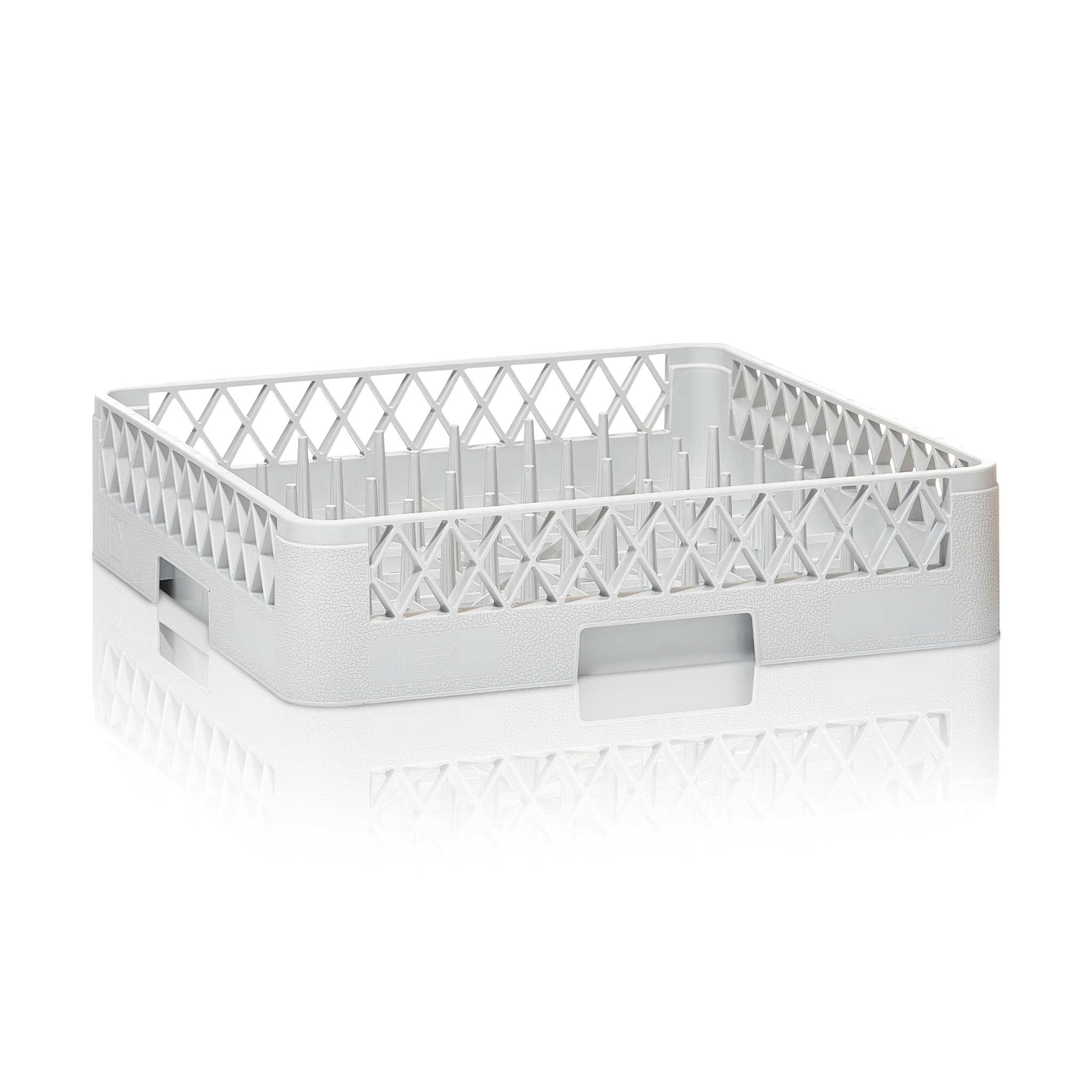 400mm Commercial Dishwasher Peg Basket for Plates and Bowls
