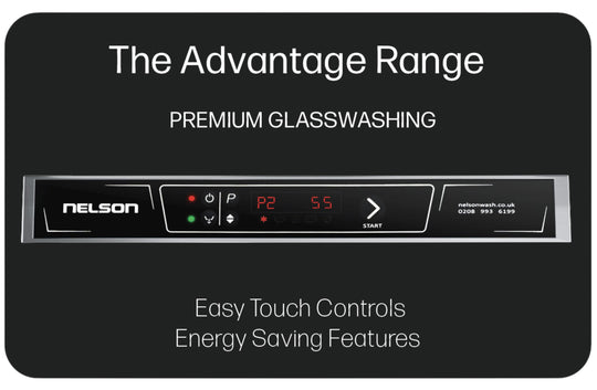 Advantage Glasswasher Range Collection Button