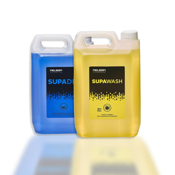 Supawash Dishwasher Detergent and Supadri Rinse Aid