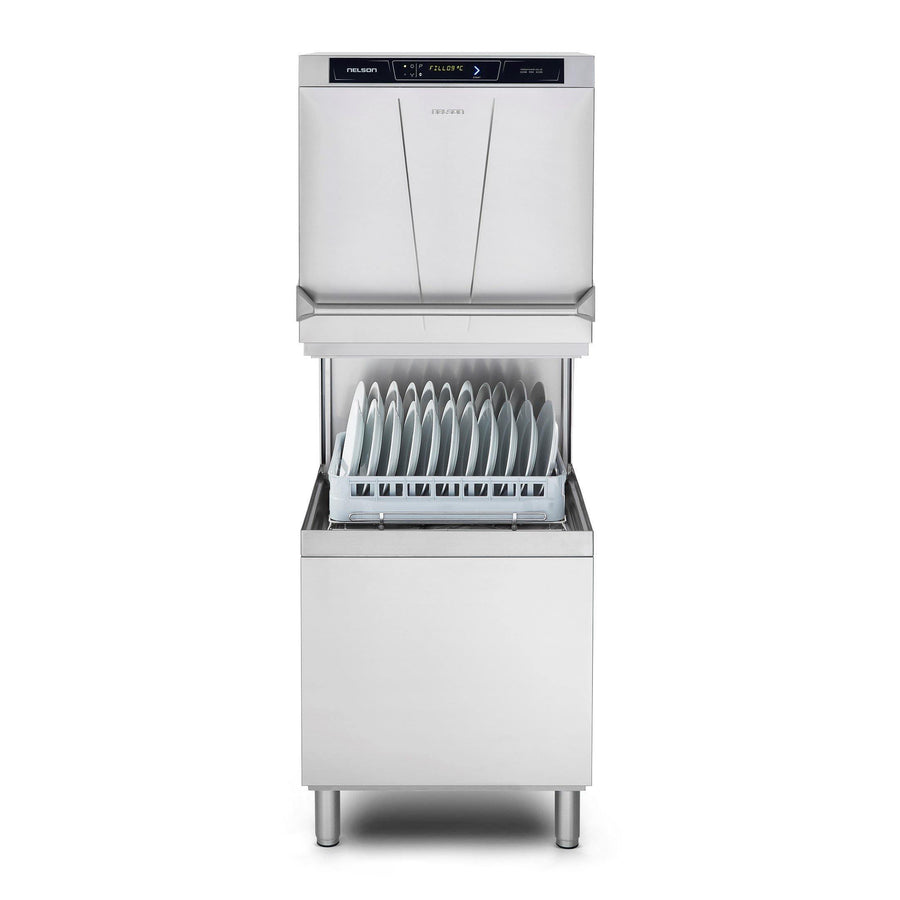 Advantage AD60 Pass-through Commercial Dishwasher - Nelson Dish & Glasswashing Machines