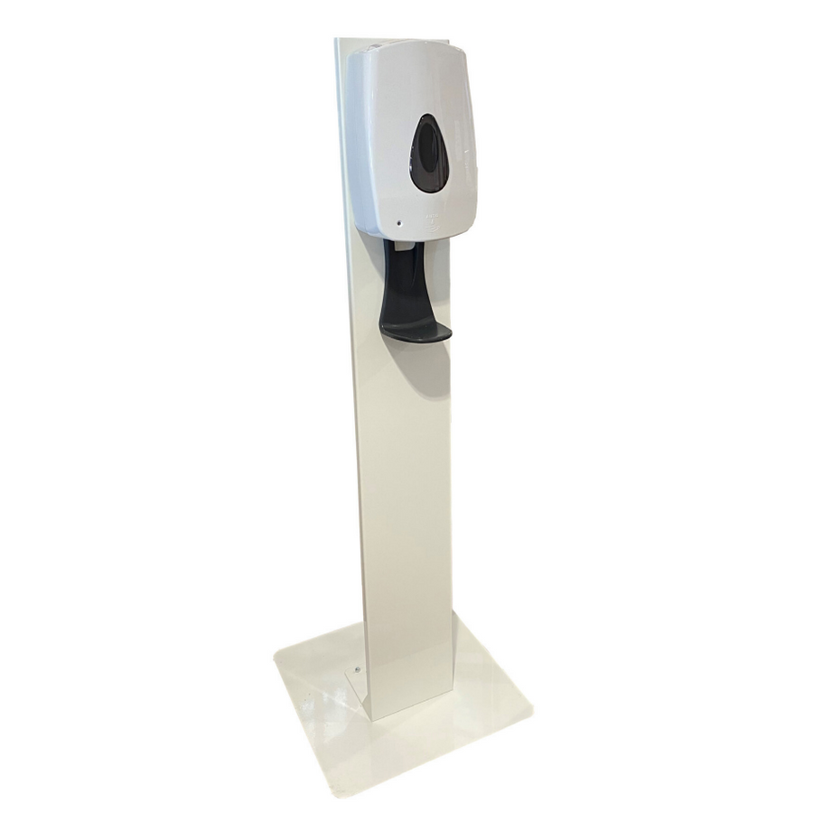 Supernova Touch Free Hand Sanitiser Dispenser with Floor Stand and Supernova Hand Sanitising Solution (800ml x 12) - Nelson Dish & Glasswashing Machines